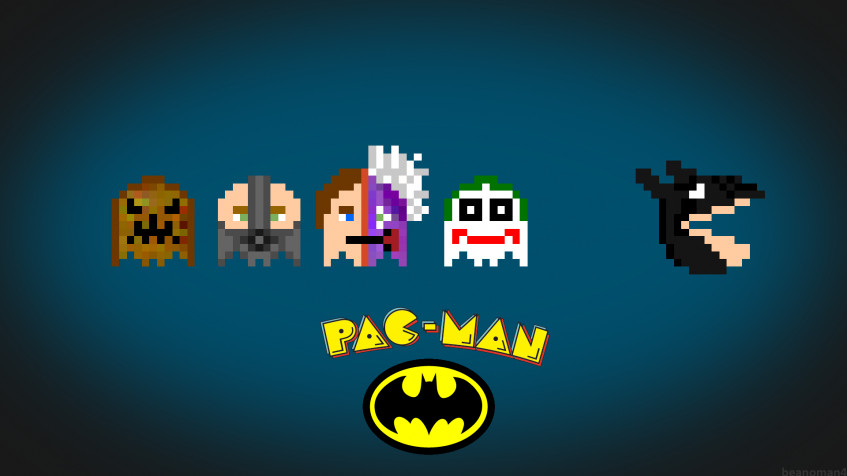 Pacman Full HD 1080p Wallpaper 1920x1080px