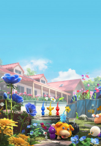 Pikmin Mobile Background 1640x2360px