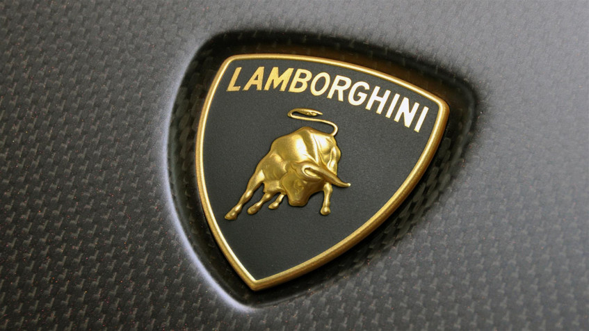 Lamborghini Logo Full HD 1080p Wallpaper 1920x1080px