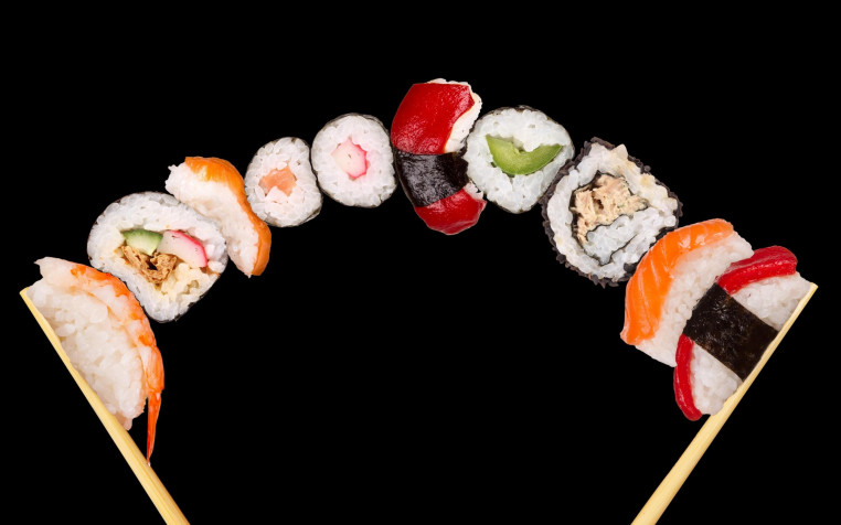 Sushi HD Background 2560x1600px