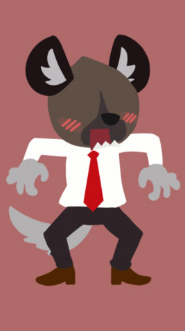 Aggretsuko Phone Background Image 1188x2112px