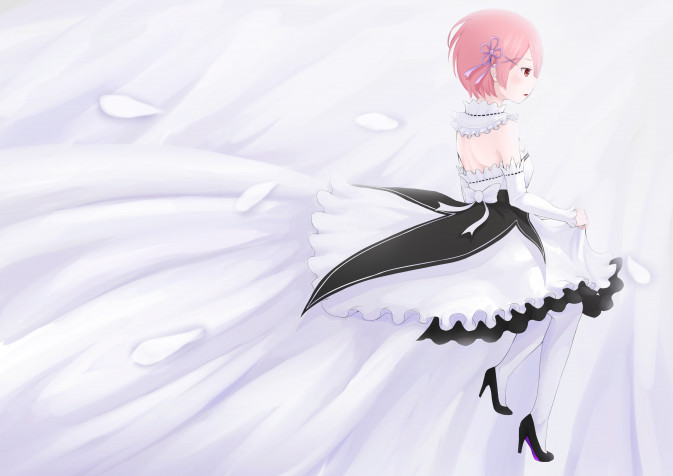 Re Zero Laptop Background 4093x2894px