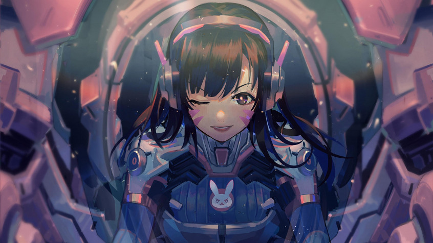 Dva Overwatch 4k UHD Wallpaper 3840x2160px