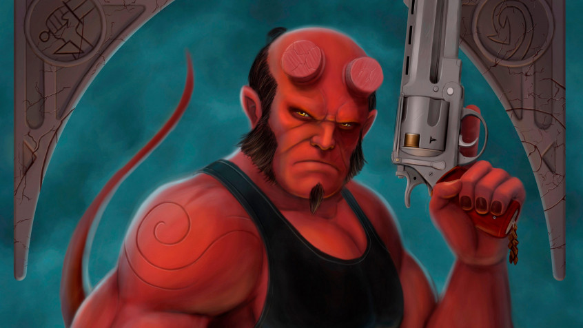 Hellboy 4k UHD Wallpaper 3840x2160px