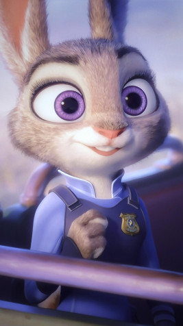 Zootopia Phone HD Background 1808x3216px