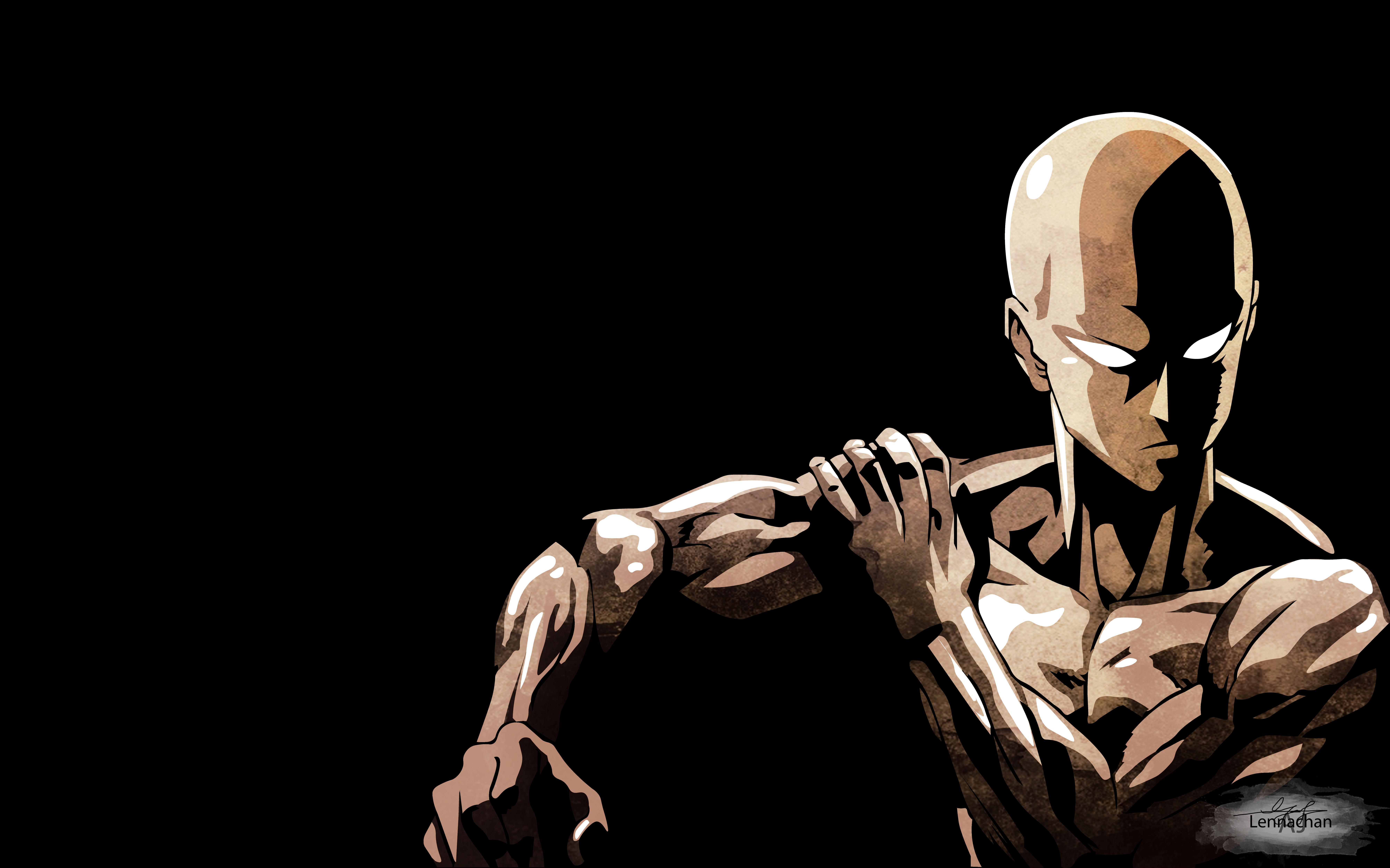 Saitama Desktop HD Wallpaper 8000x5000