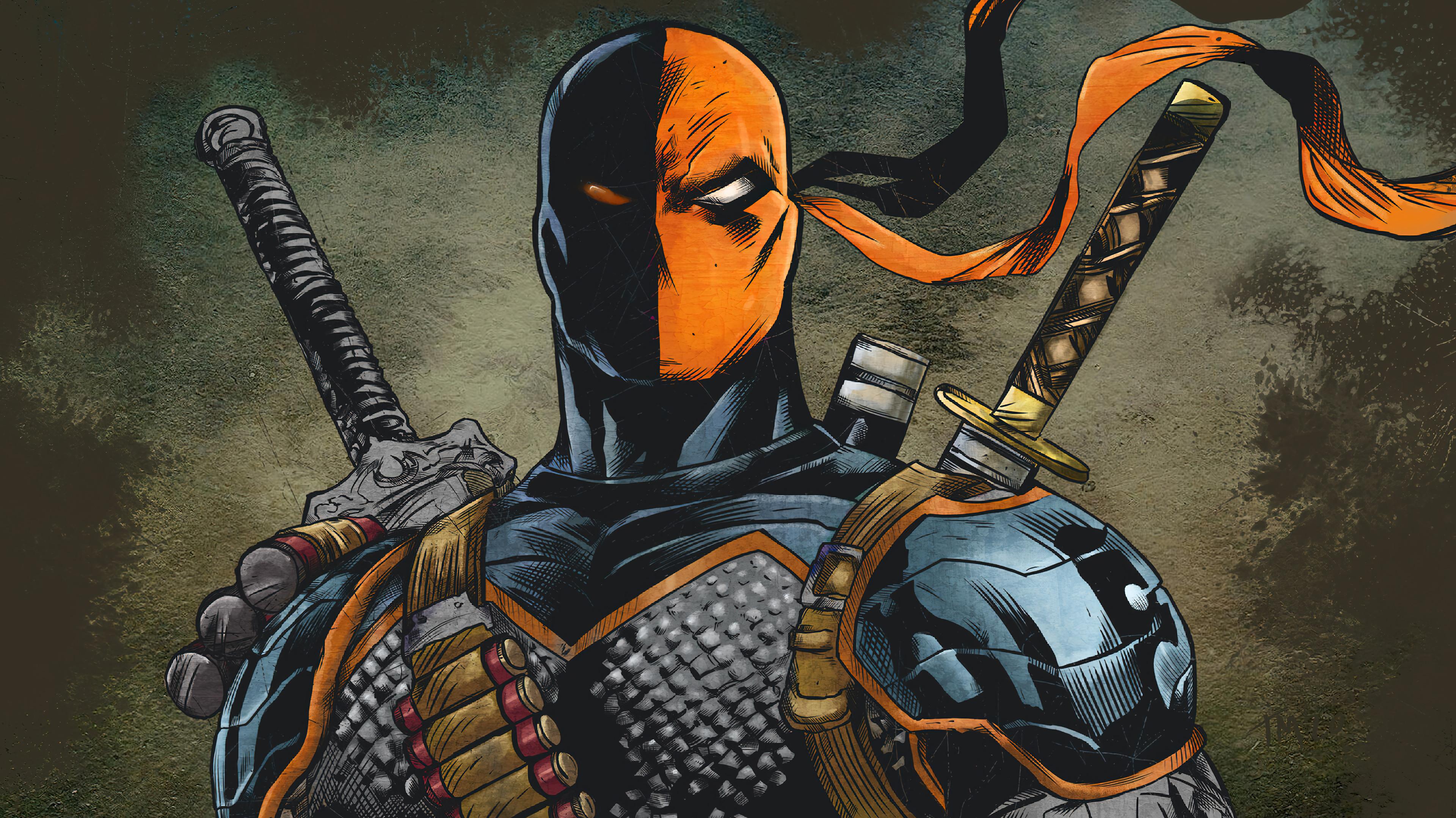 Deathstroke 4k UHD Wallpaper 3840x2160