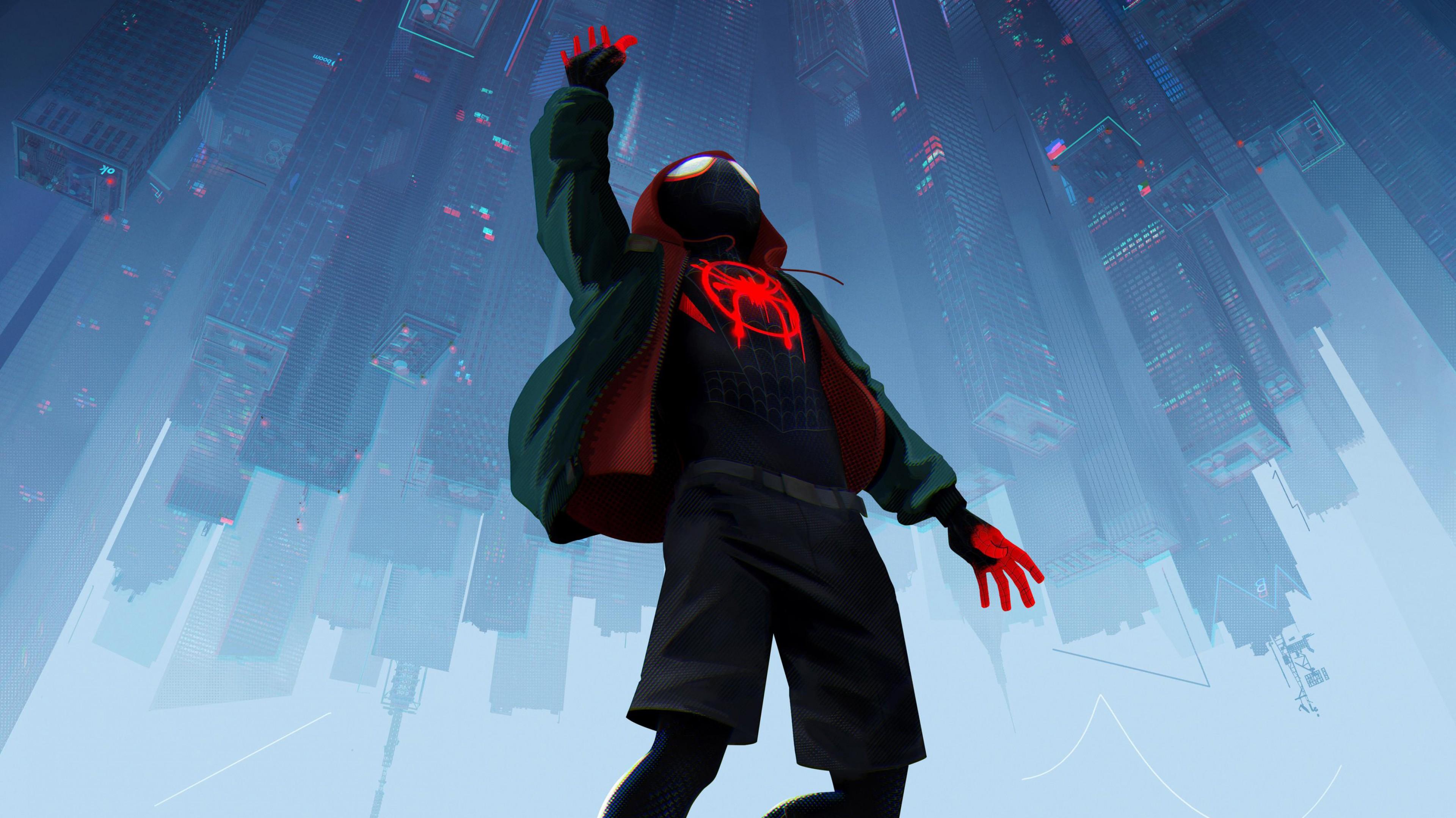 Spiderman Into The Spider Verse 2 4k UHD Wallpaper 3840x2160