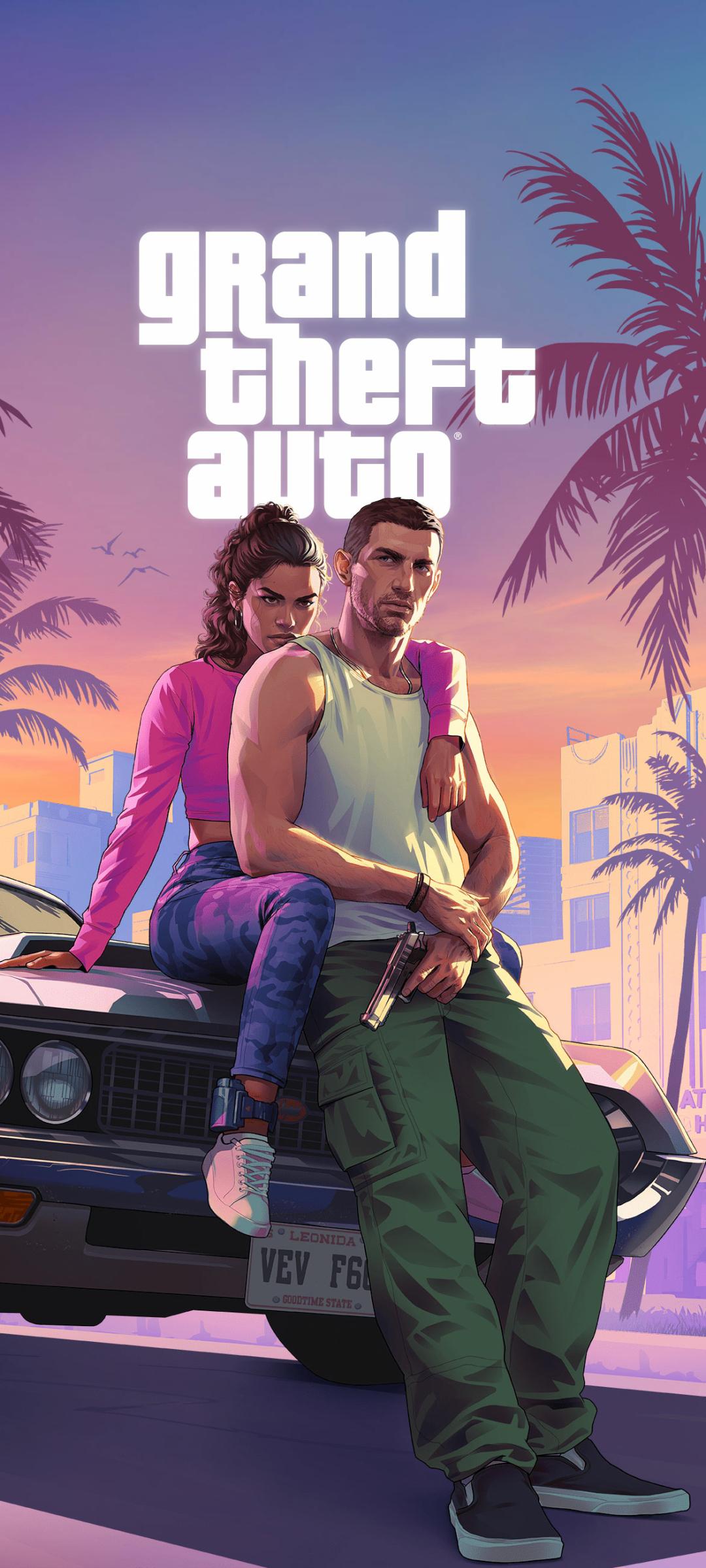 Gta 6 Poster Android Wallpaper 1080x2400