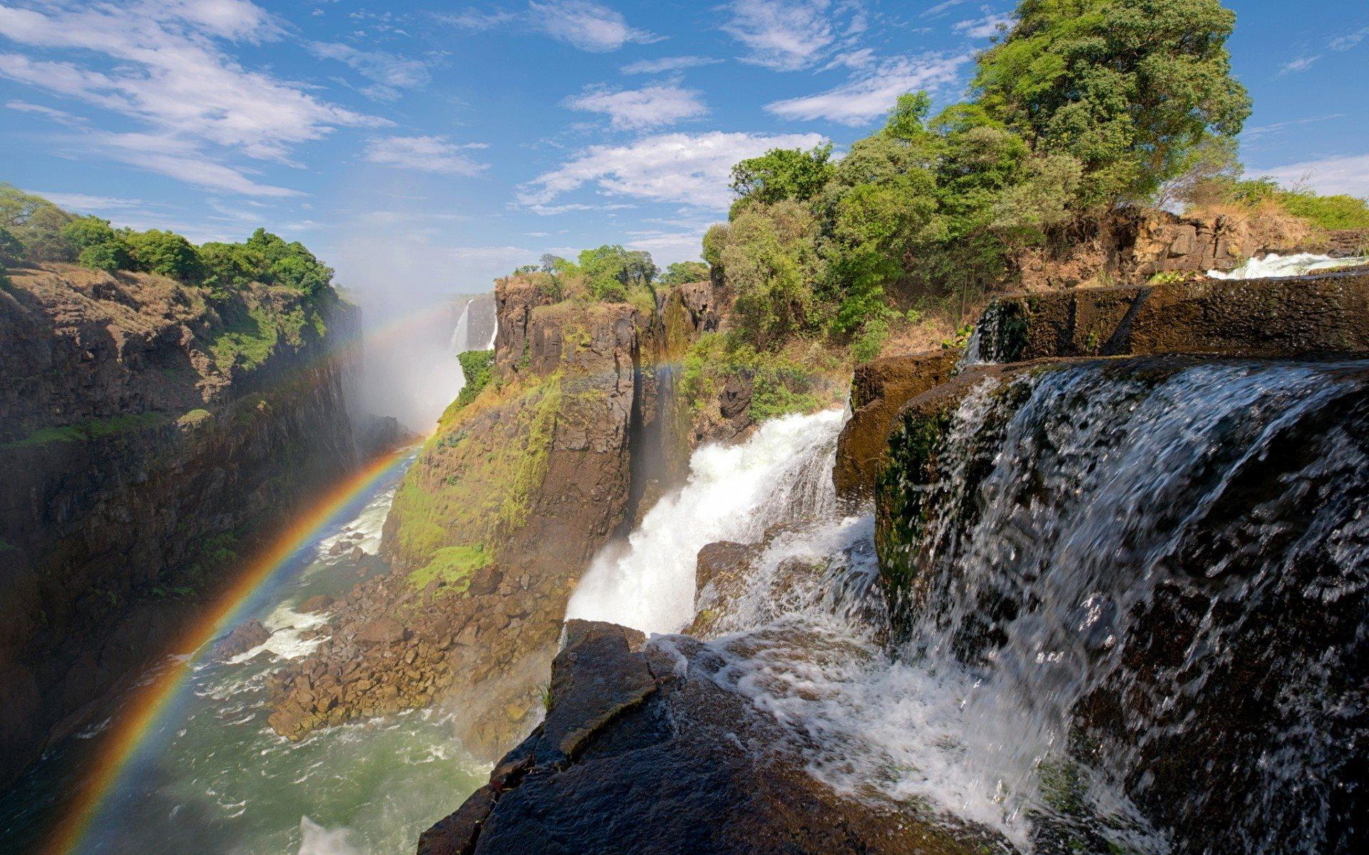 Victoria Falls Widescreen HD Wallpaper 1920x1200