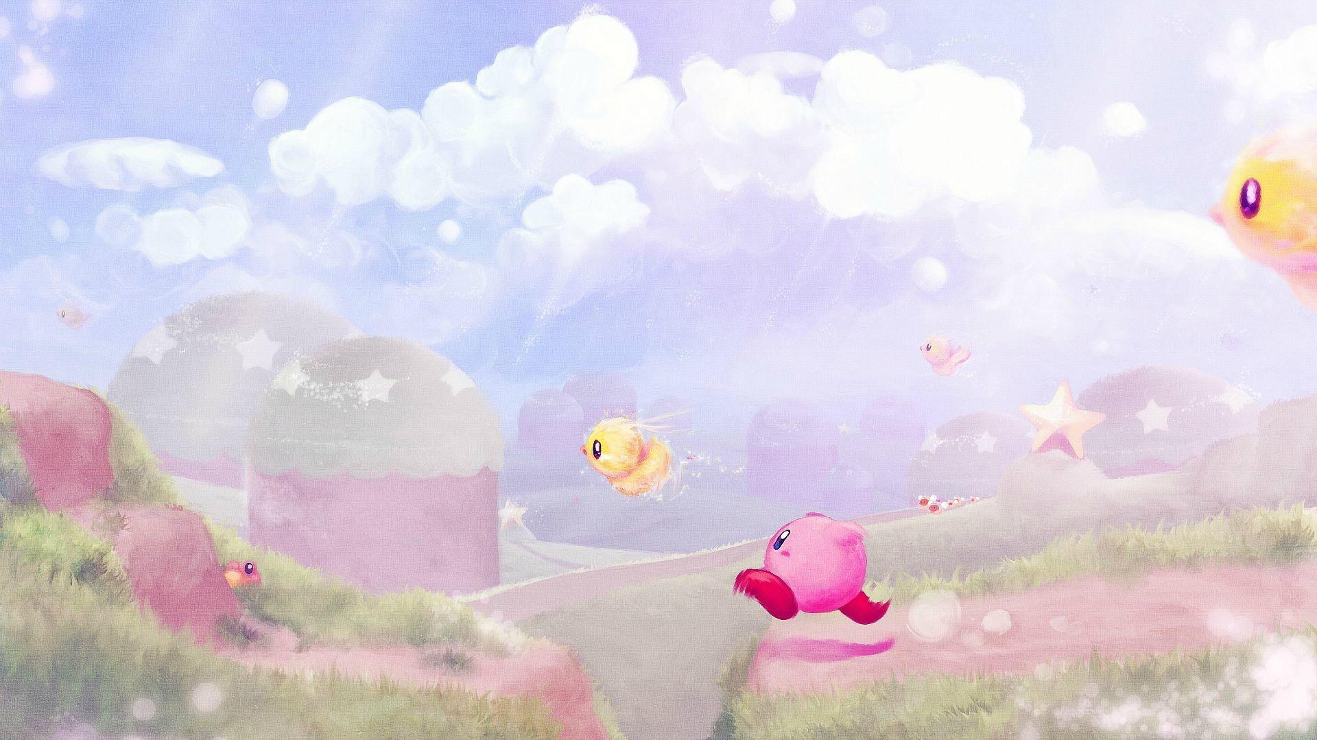 Kirby Full HD 1080p Wallpaper 1920x1080