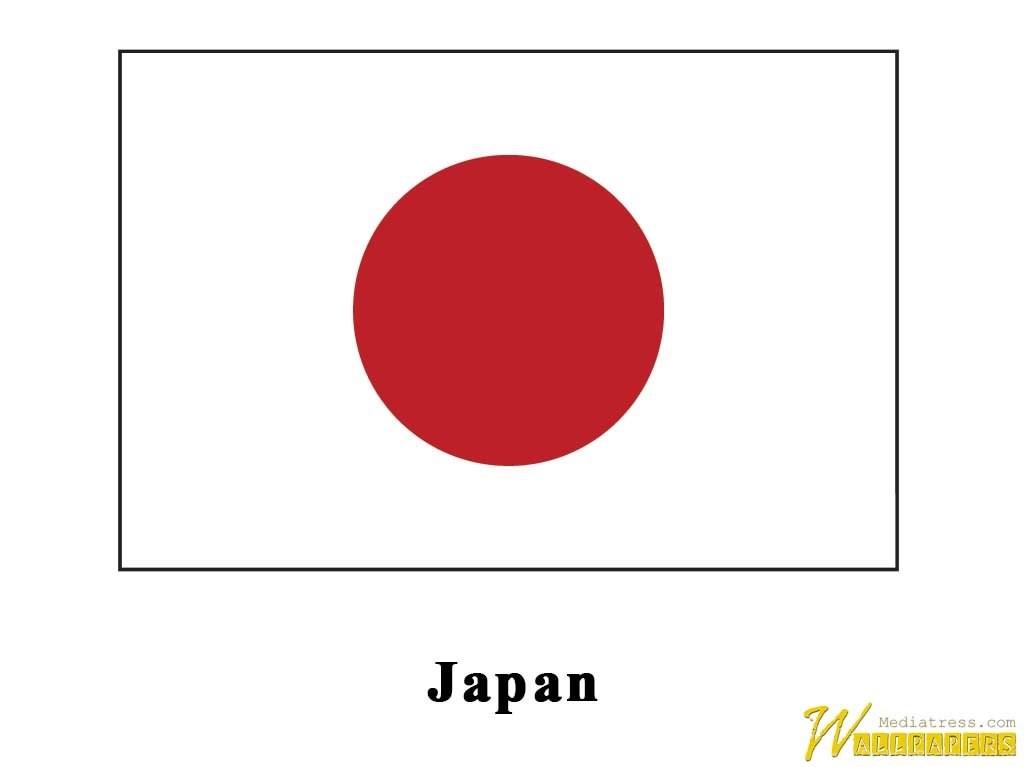 Japan Flag Wallpaper Image 1024x768