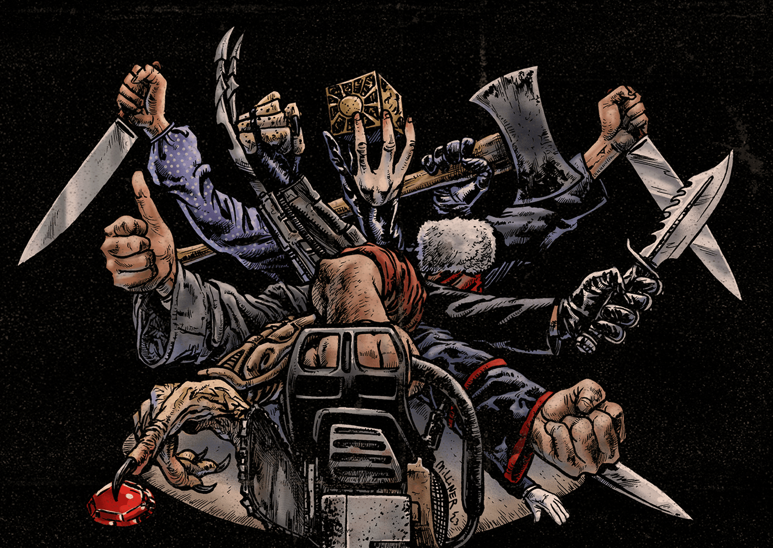 Darkest Dungeon 2 MacBook Wallpaper 1581x1123