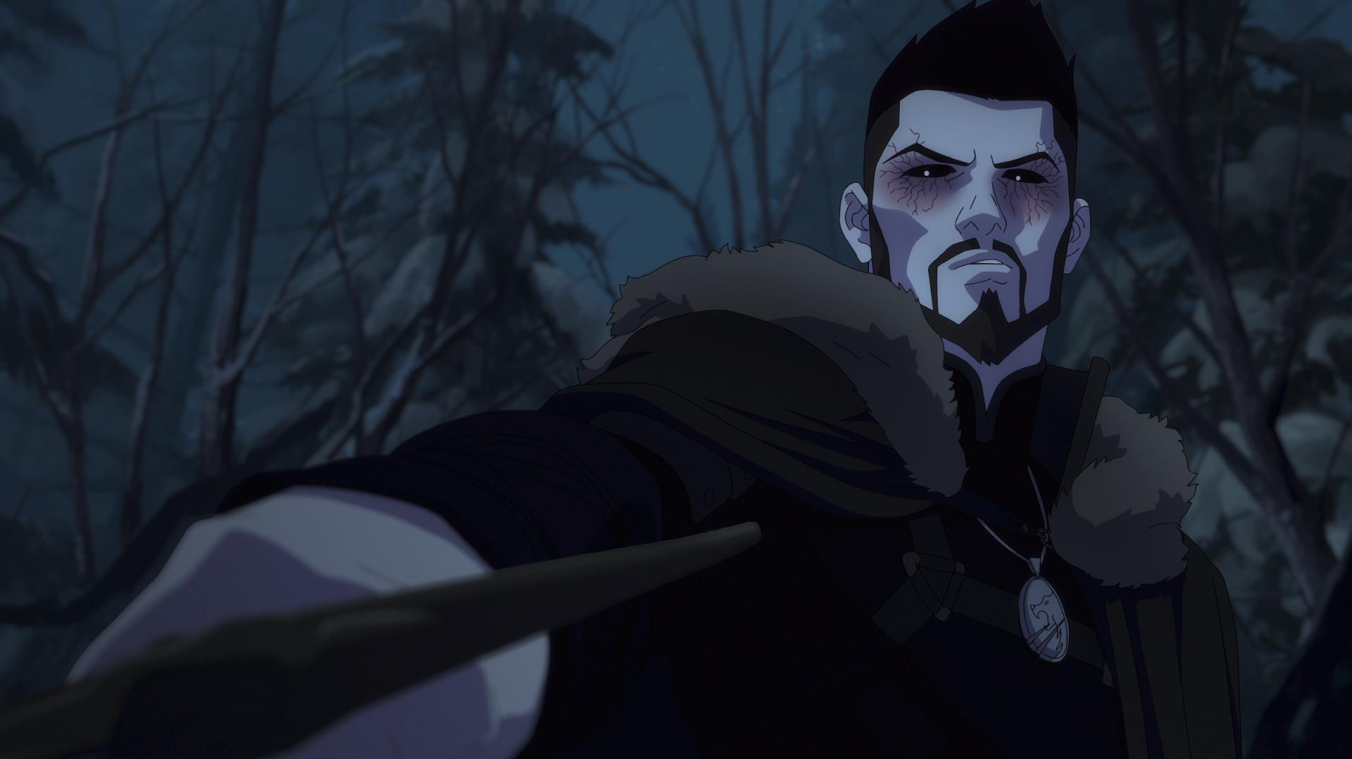 Cartoon The Witcher Full HD 1080p Wallpaper 1920x1080