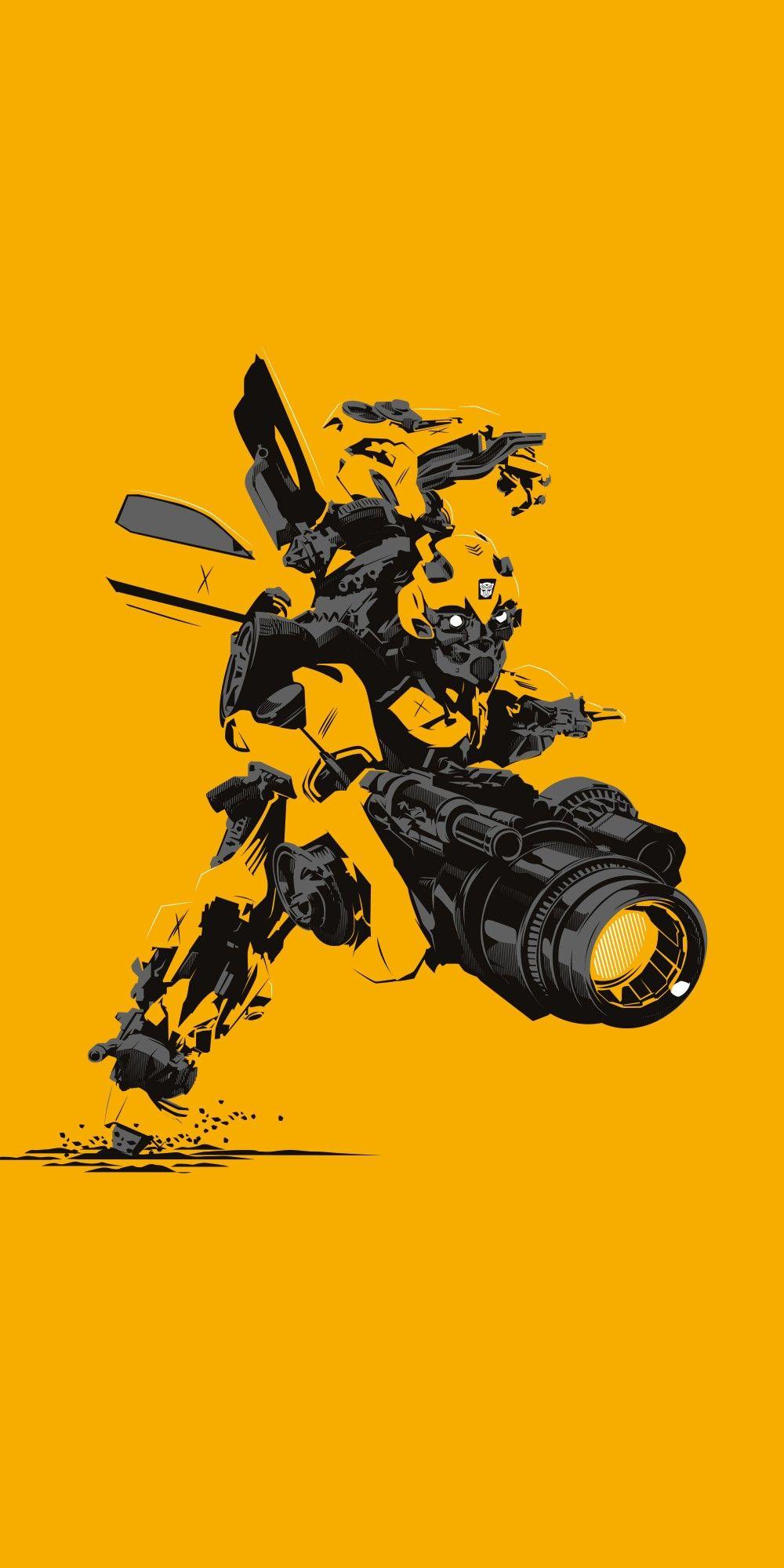 Bumblebee Wallpaper for Mobile 1000x2000