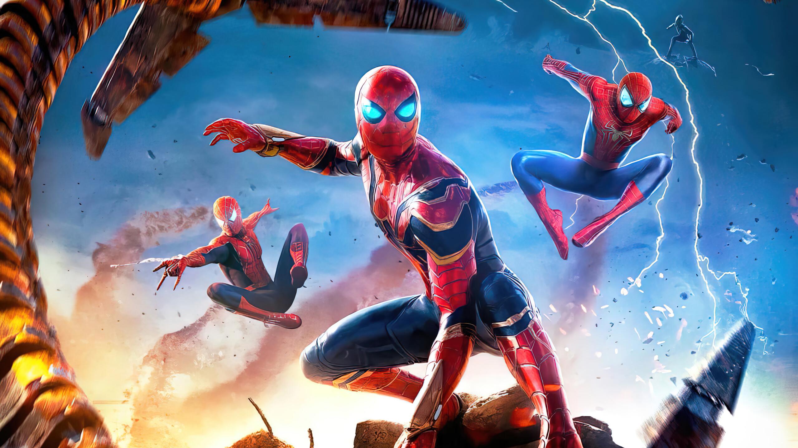 Spider Man No Way Home 2k QHD Wallpaper 2560x1440