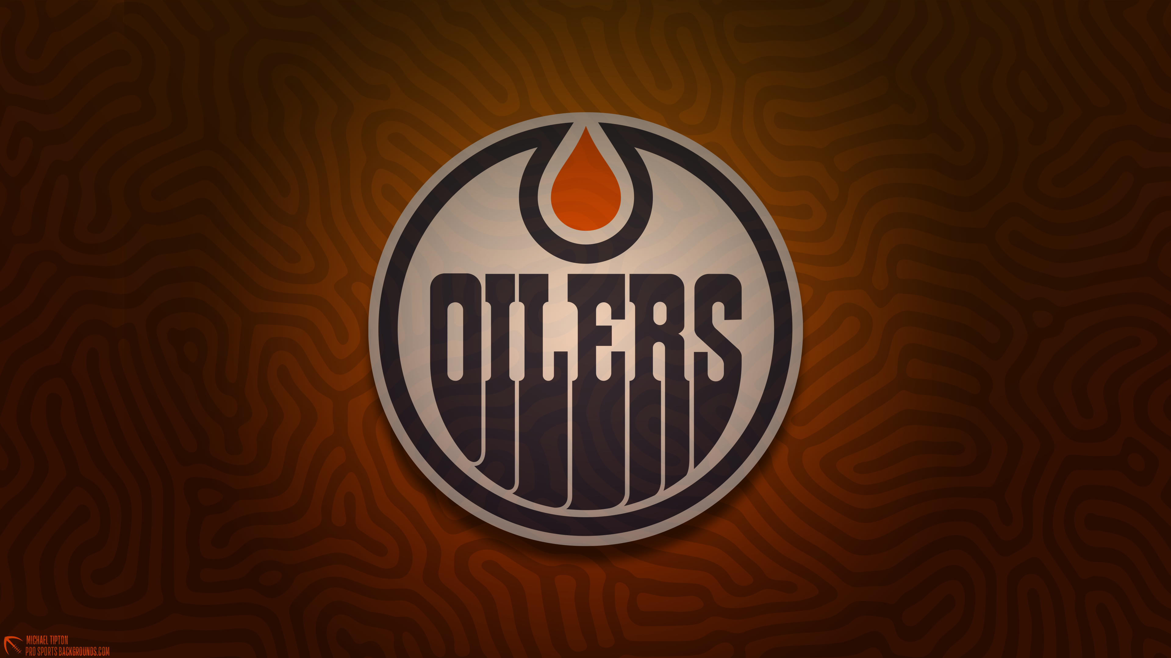 Edmonton Oilers 4k UHD Wallpaper 3840x2160