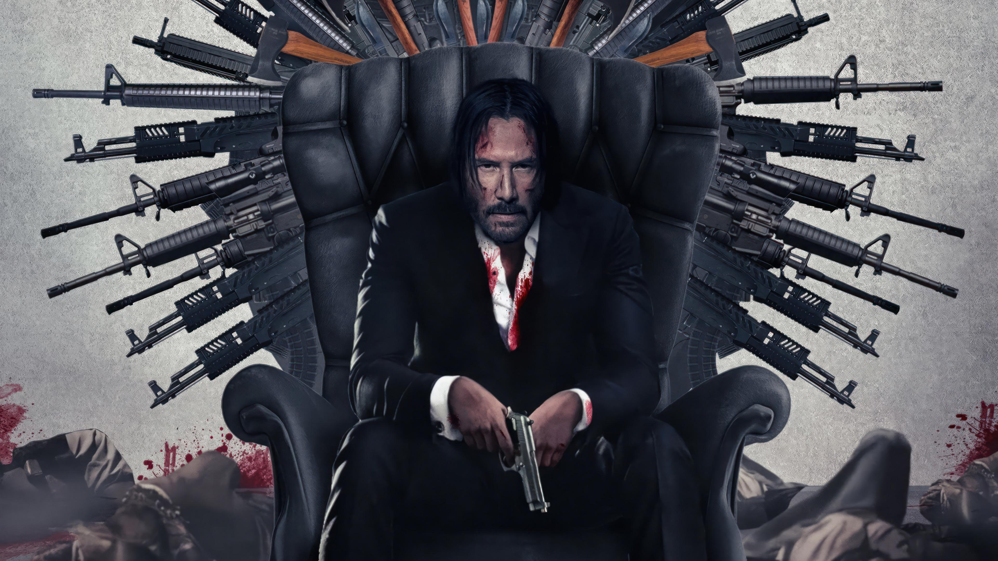 John Wick 4k UHD Wallpaper 3840x2160