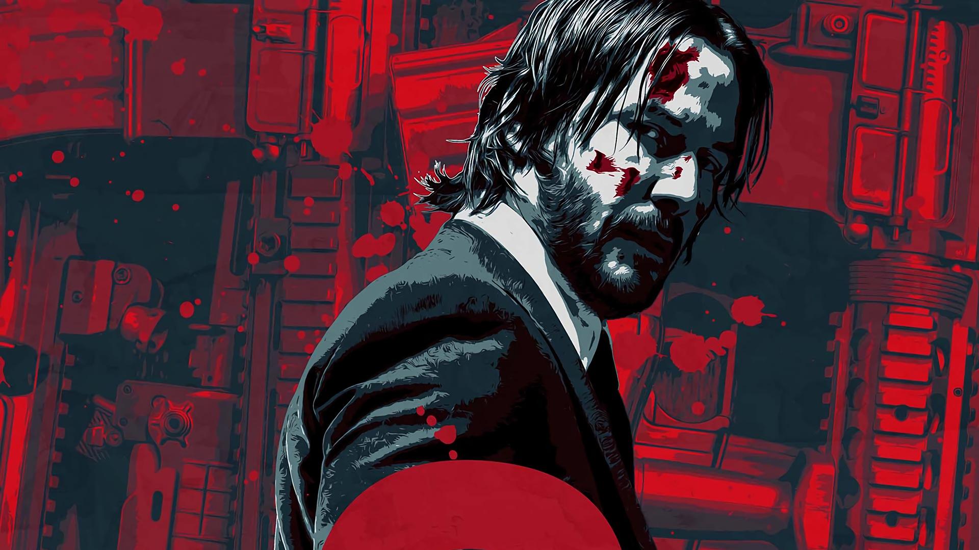 John Wick Full HD 1080p Wallpaper 1920x1080