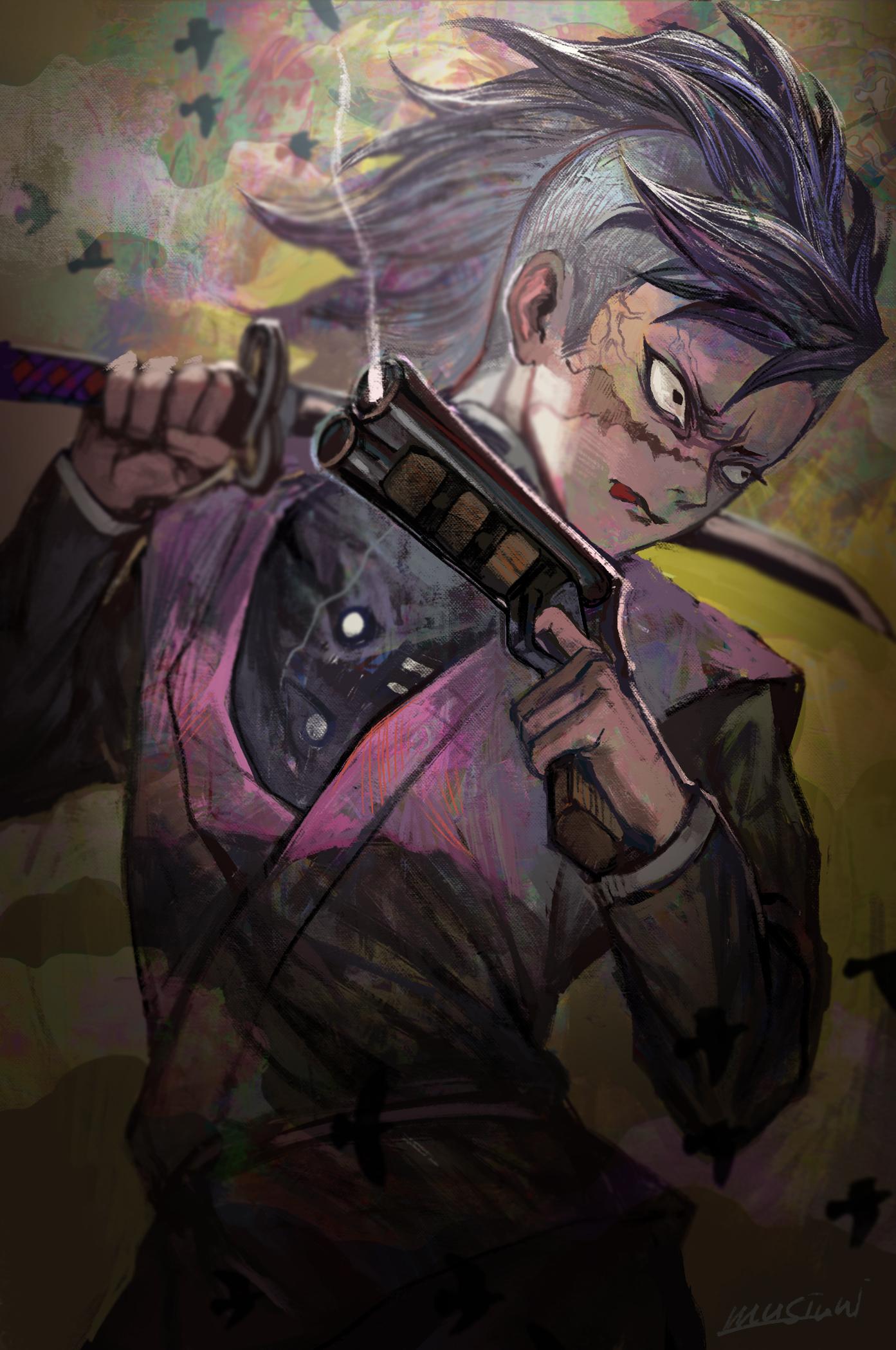 Genya Phone Wallpaper 1393x2100