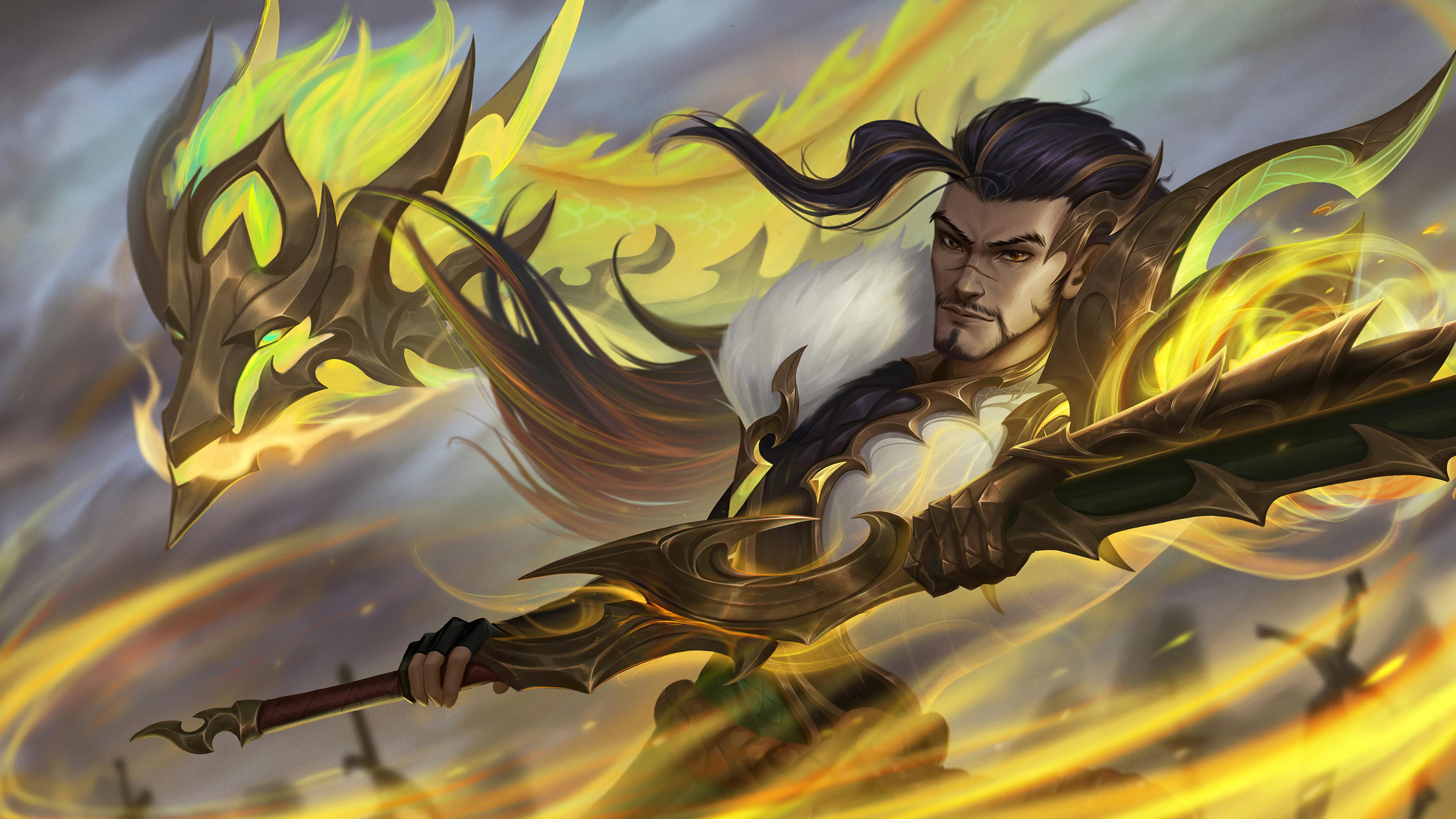 Yasuo 4k UHD Wallpaper 3840x2160