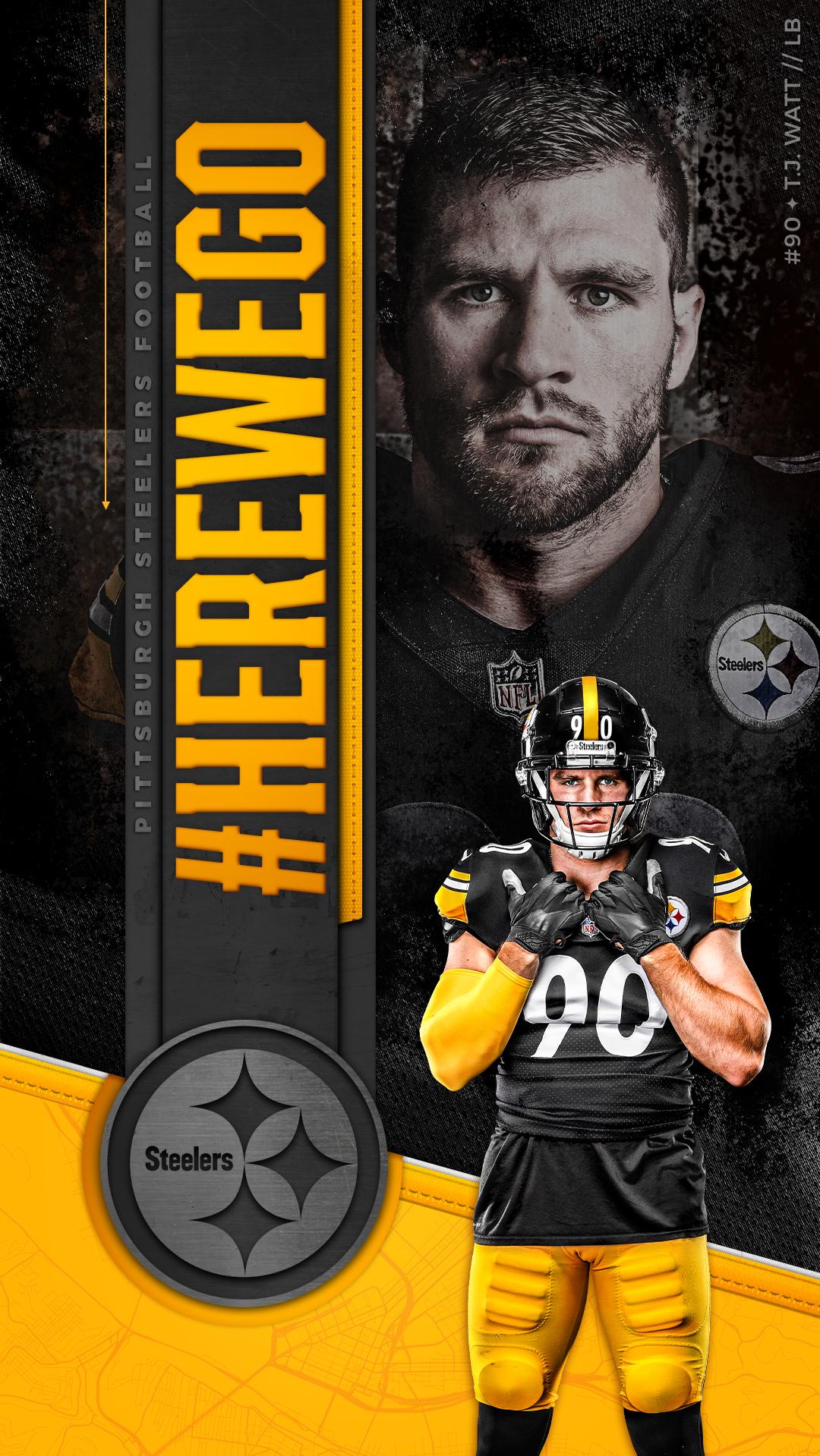 Pittsburgh Steelers Mobile Wallpaper 1080x1920