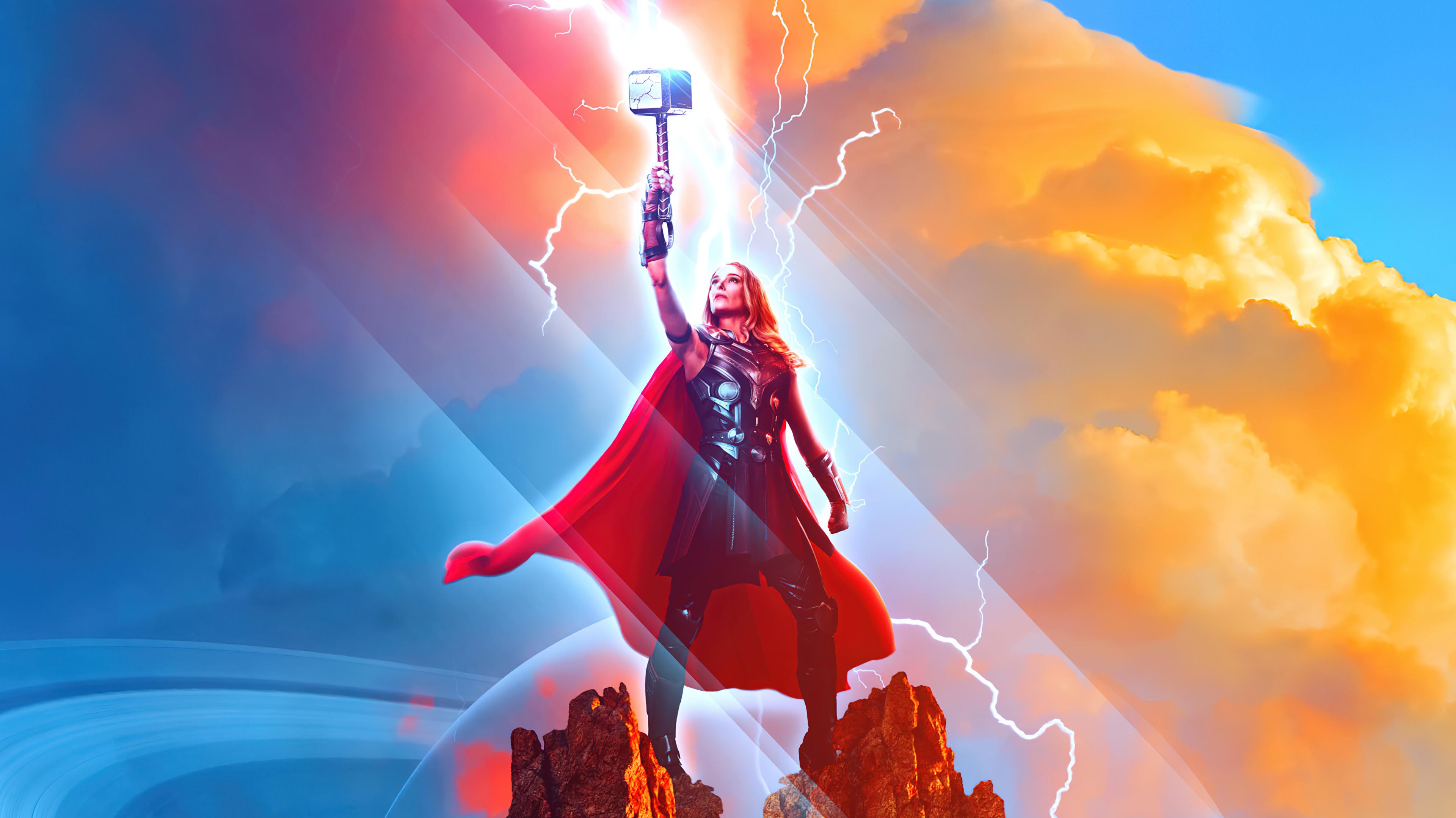 Thor Love And Thunder 4k UHD Wallpaper 3840x2160