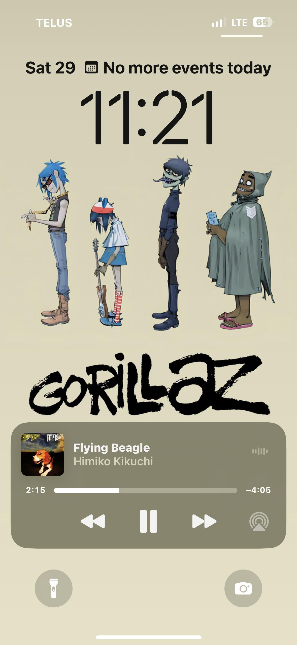 Gorillaz iPhone 15 Pro Wallpaper 1179x2556