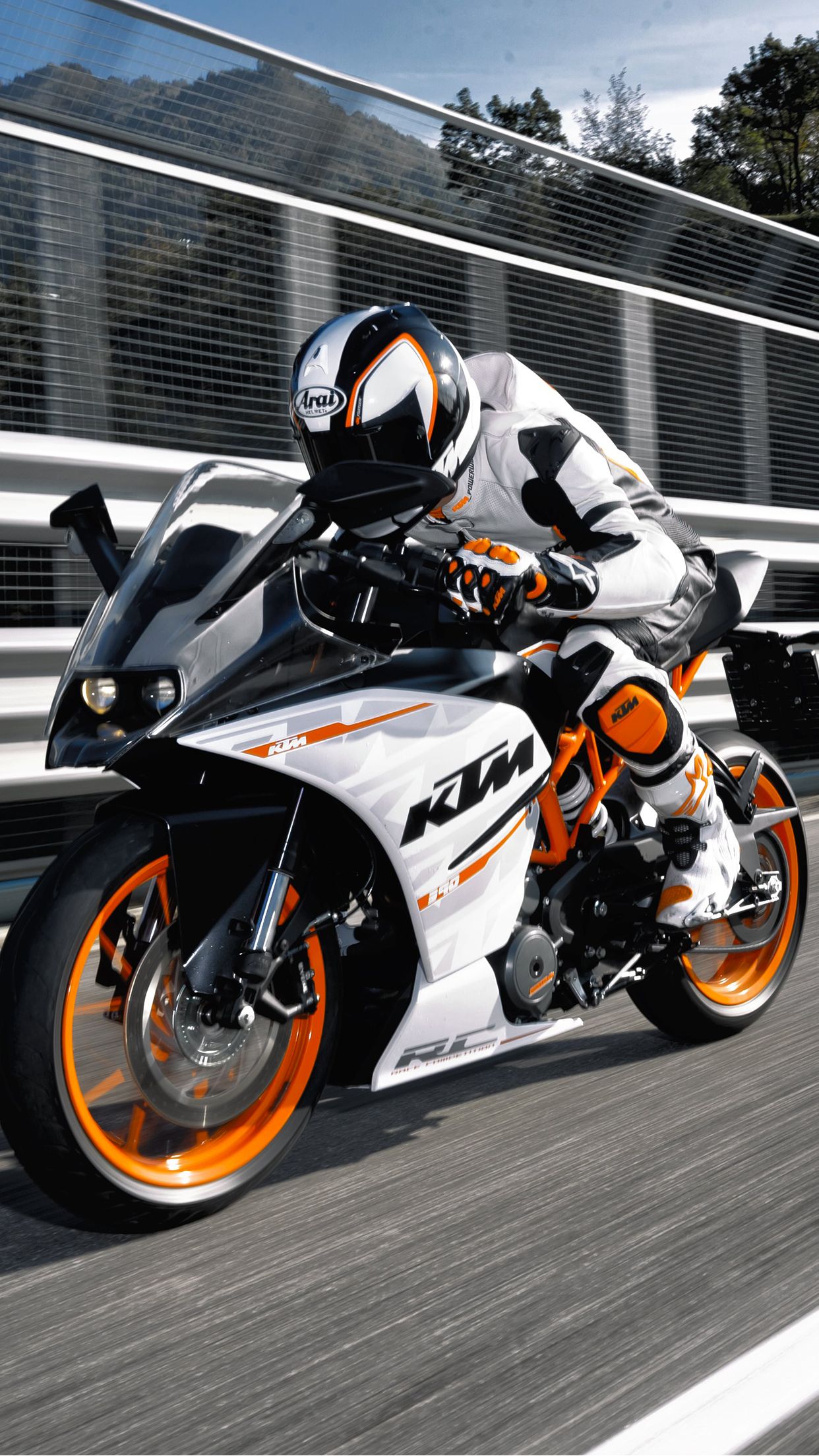 Ktm Rc 390 Phone Background Image 1242x2208