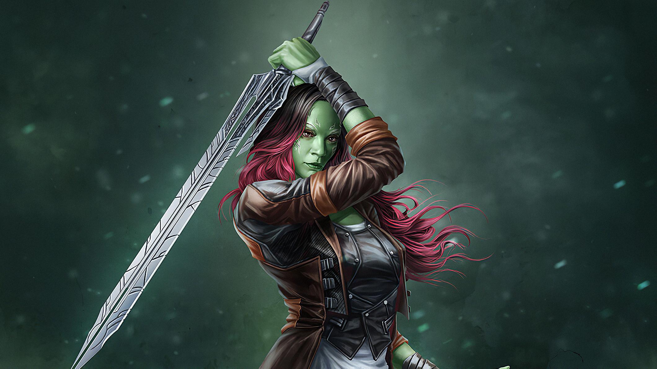 Gamora Background Image 2120x1192