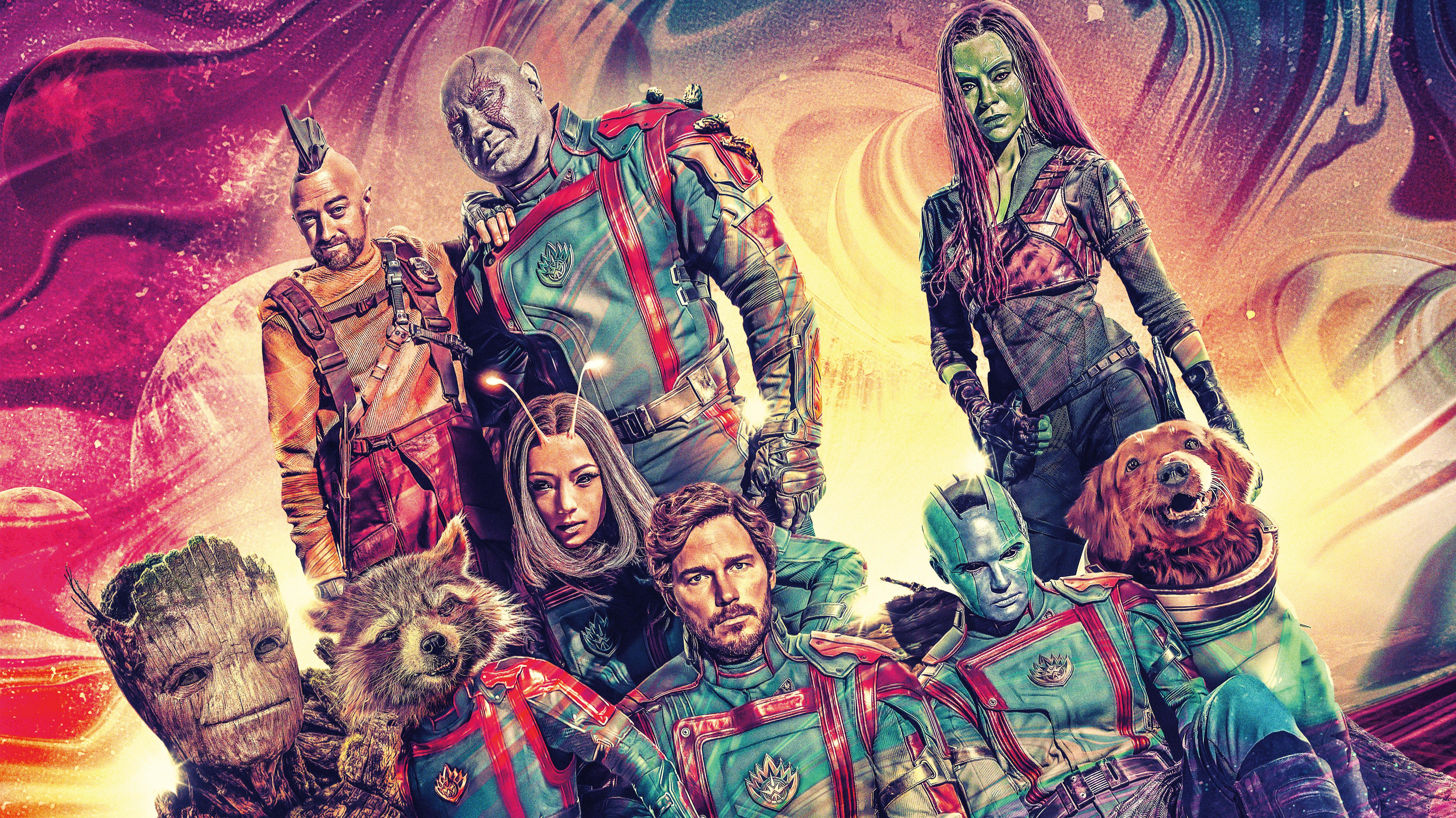 Guardians Of The Galaxy 3 Desktop HD Background 8258x4645