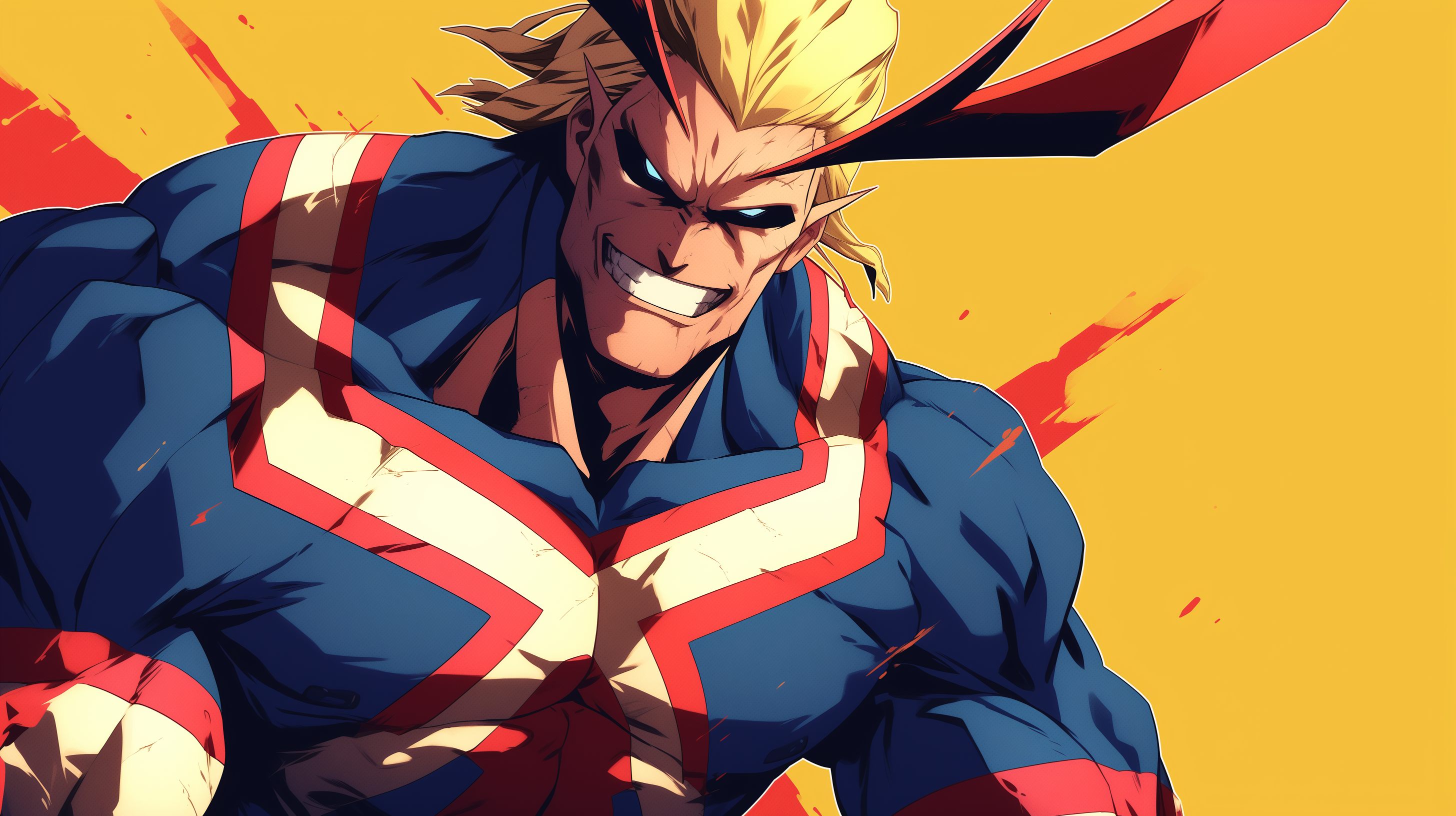 All Might Desktop Background 2912x1632