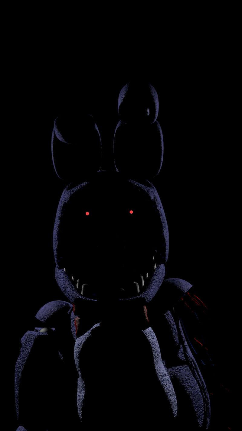 Nightmare Bonnie Mobile Wallpaper 800x1423