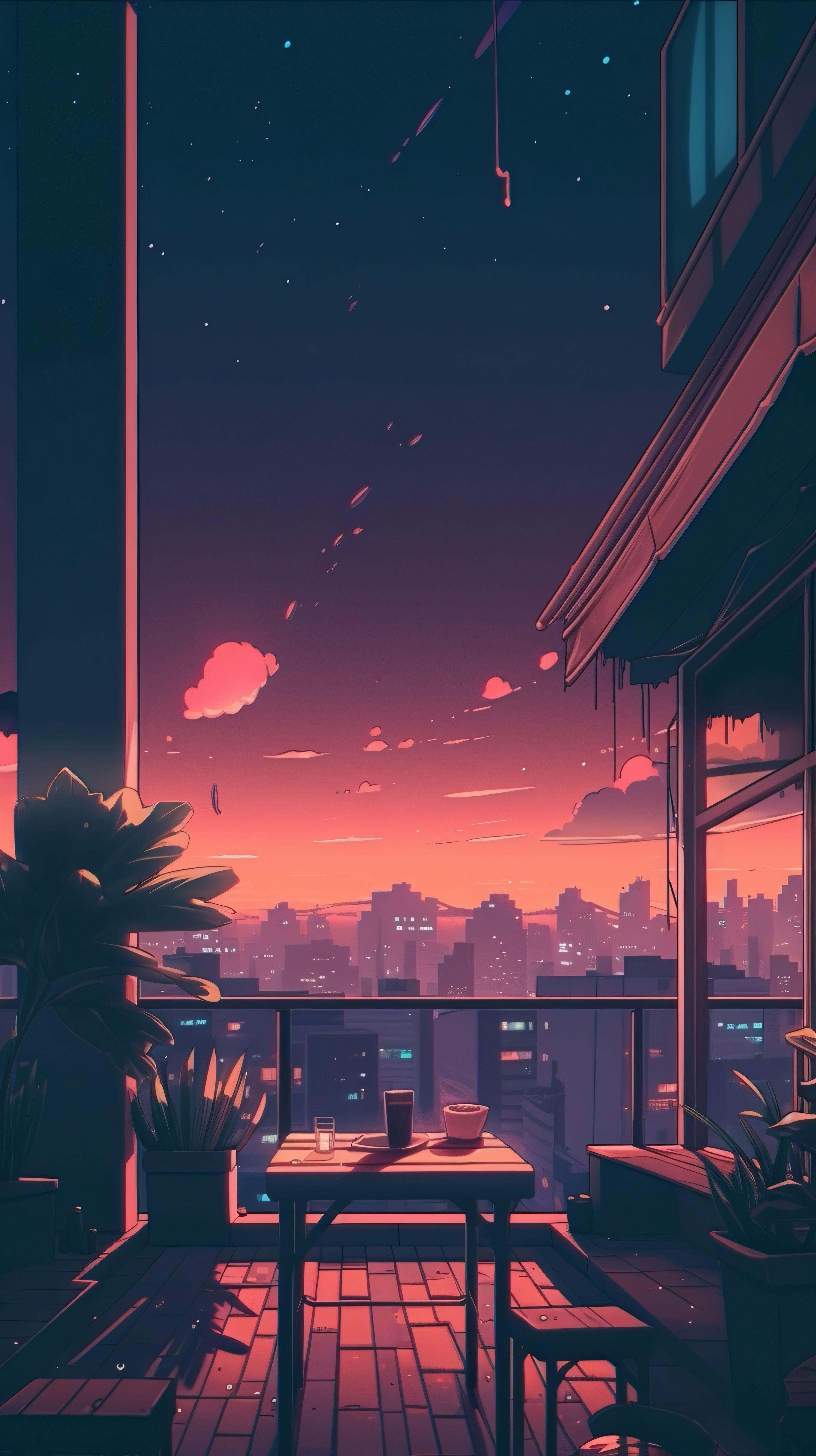 Lofi Phone Background 3264x5824