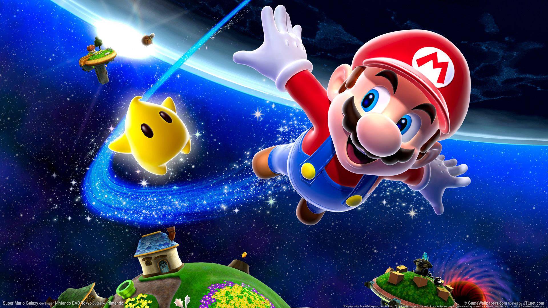 Mario Bros Full HD 1080p Wallpaper 1920x1080