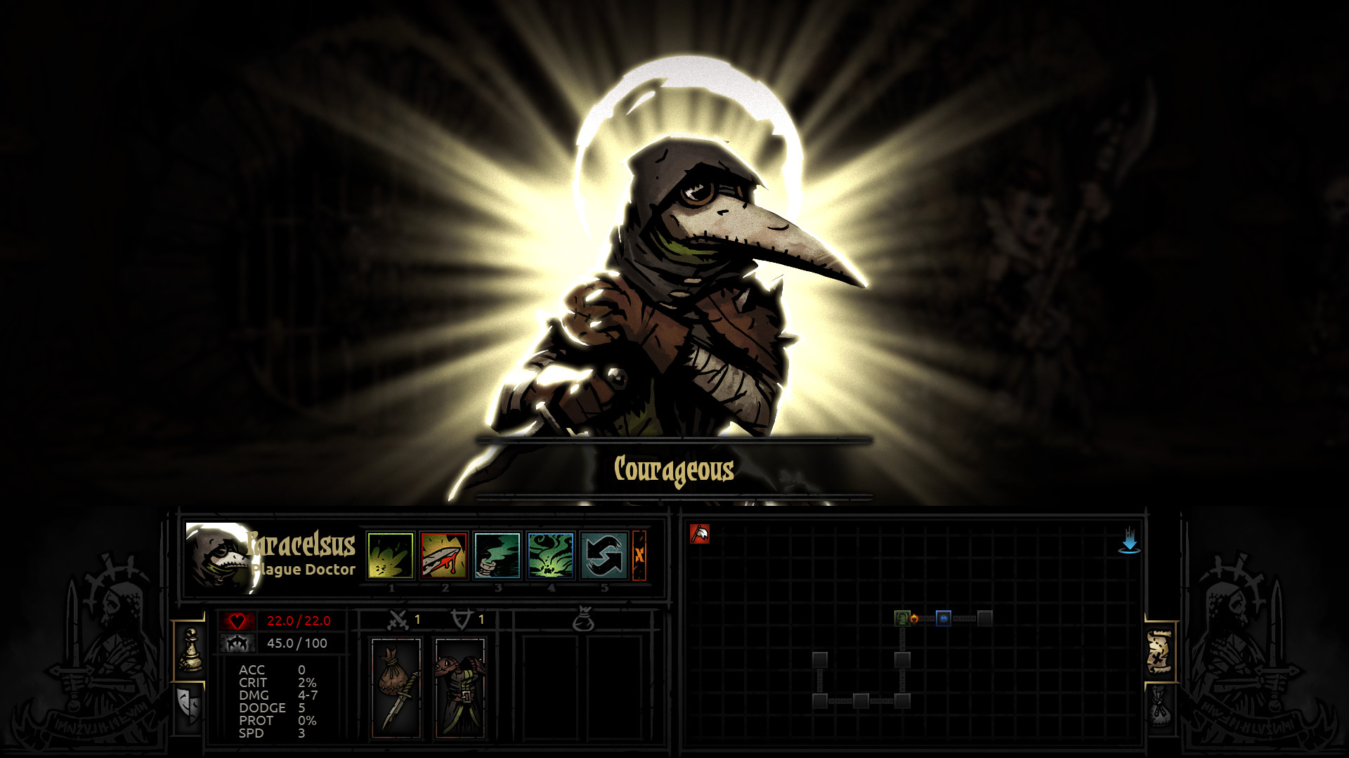 Darkest Dungeon 2 Full HD 1080p Wallpaper 1920x1080