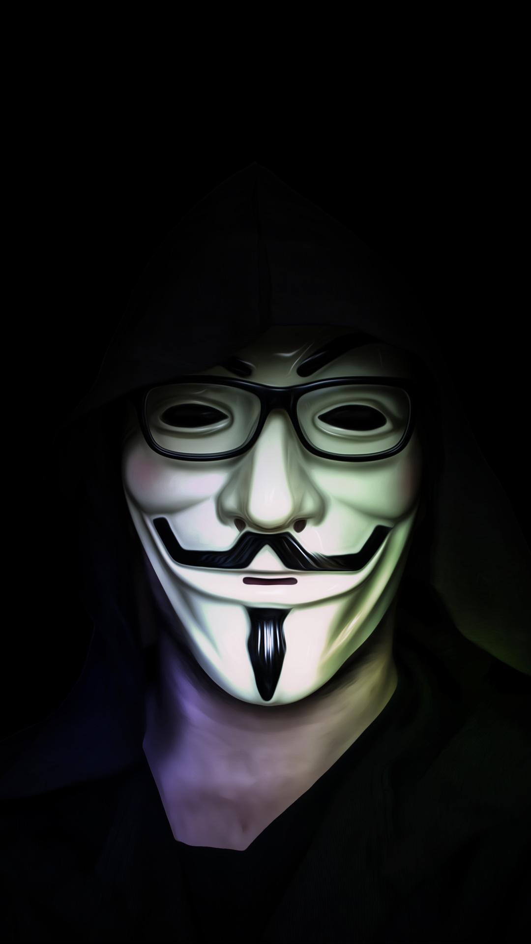 Anonymus Phone HD Background 1080x1920