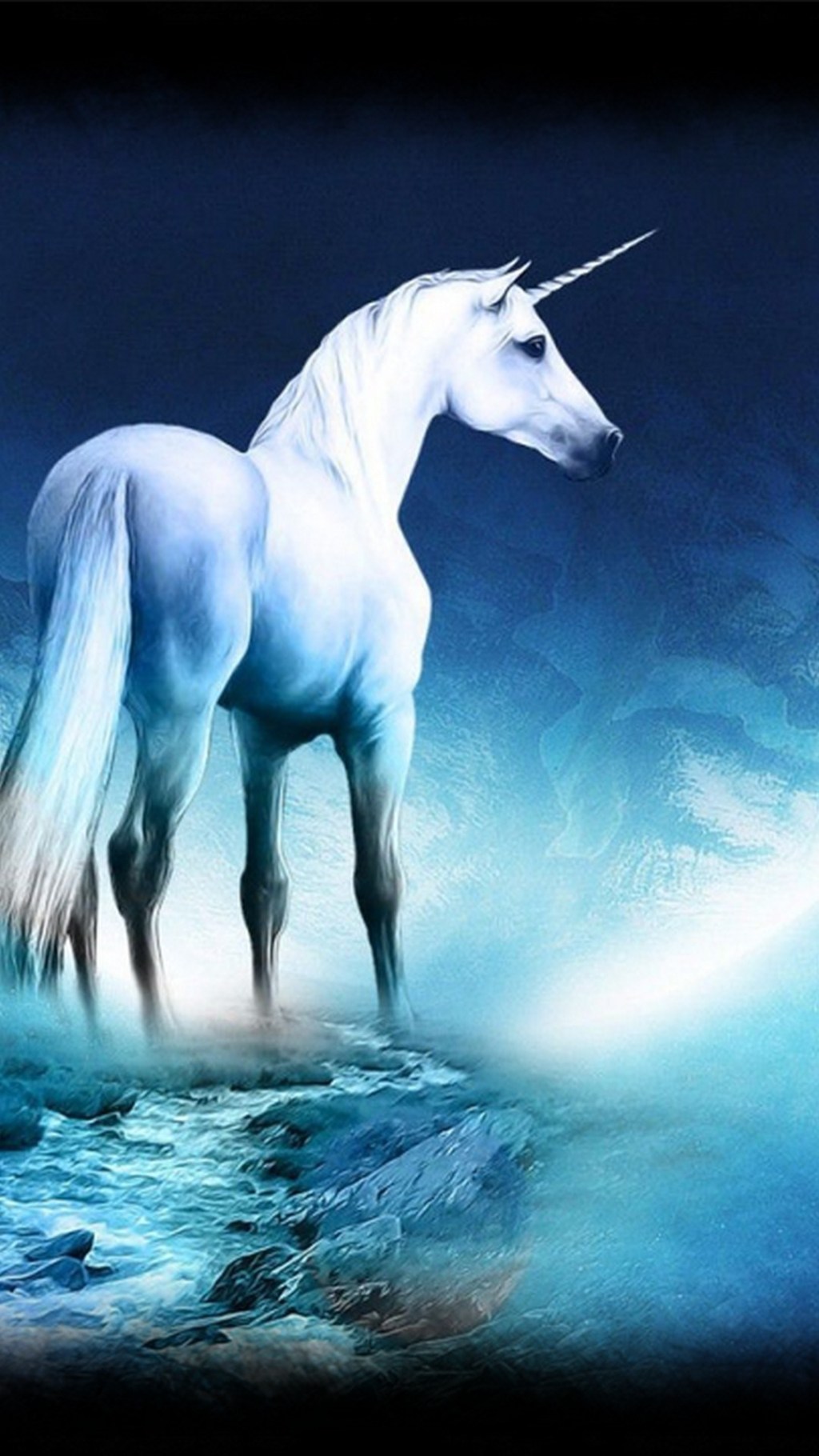 Unicorns iPhone Wallpaper 1024x1820