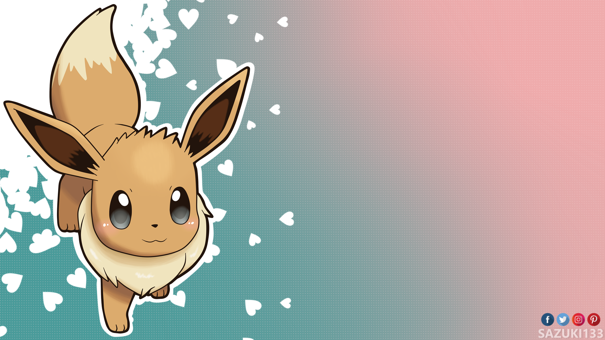 Eevee Laptop Background 2048x1152