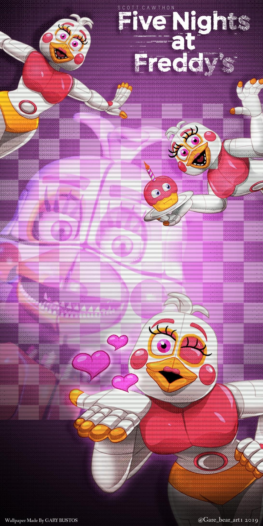 Chica Mobile Wallpaper 1091x2181