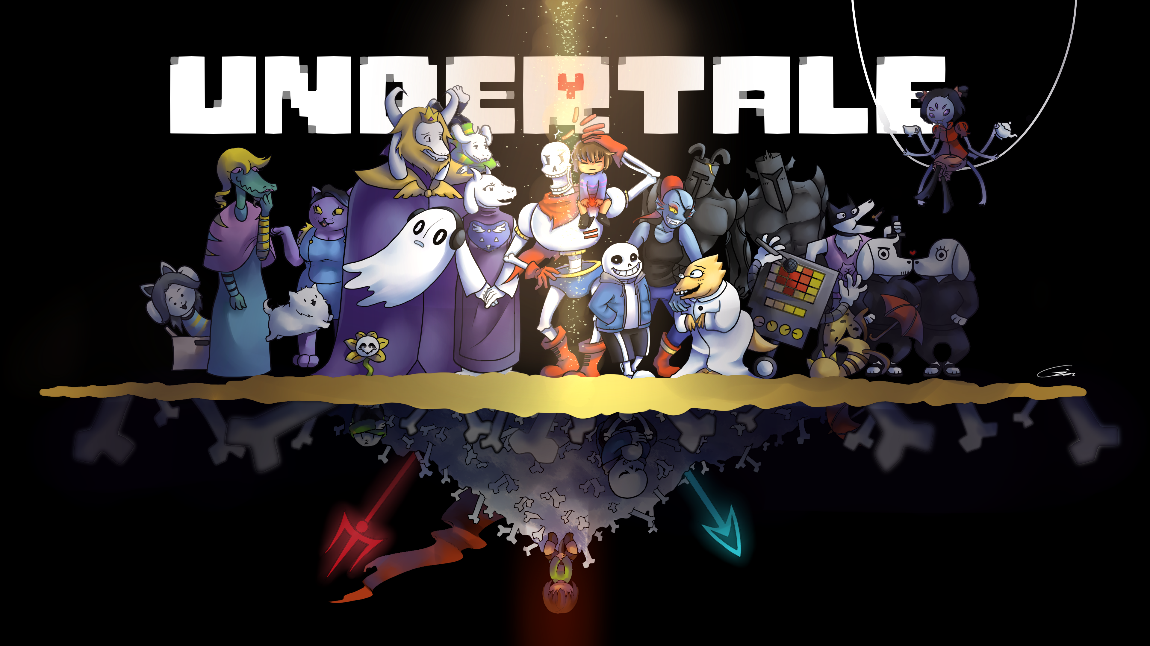 Undertale 4k UHD Wallpaper 3840x2160