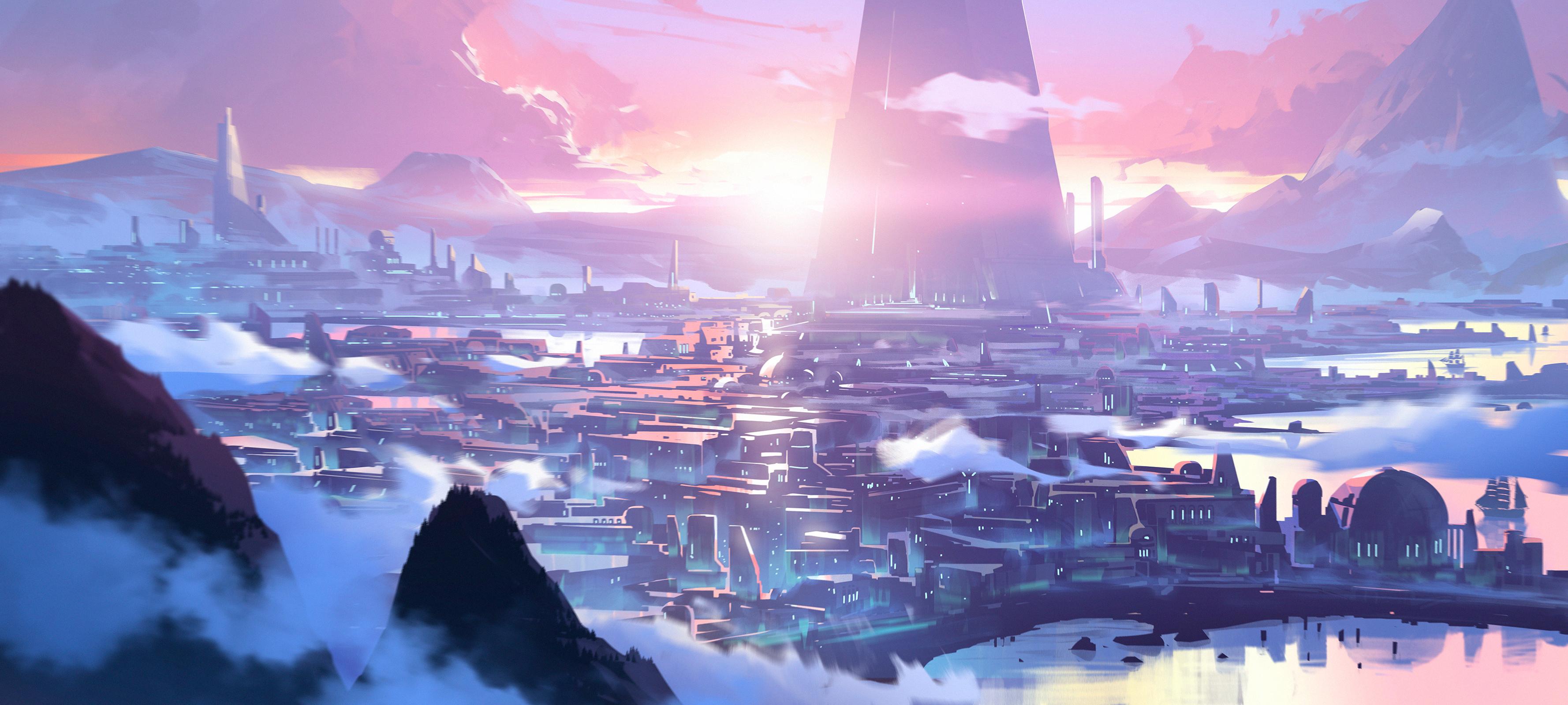 Duelyst Laptop Background 3556x1600