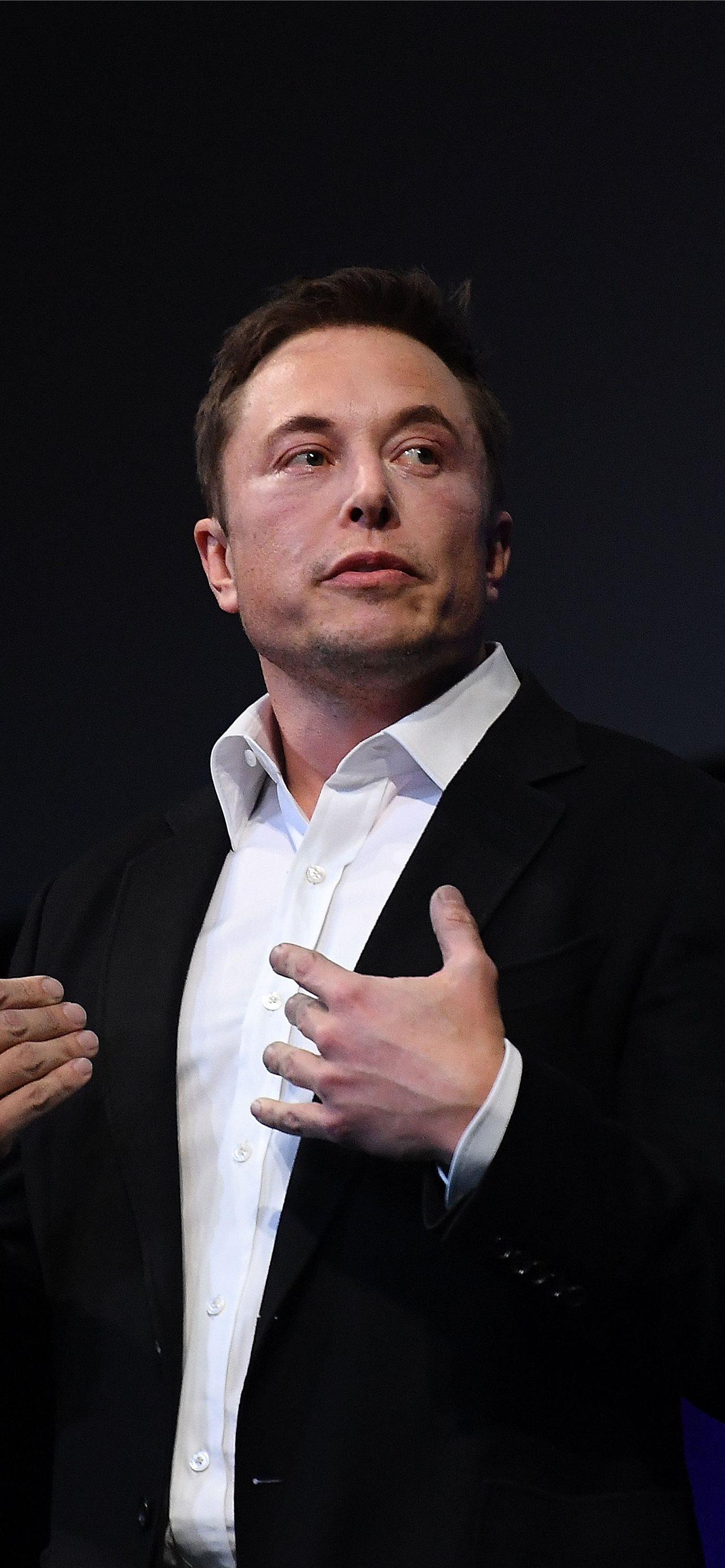 Elon Musk iPhone 14 Plus Wallpaper 1284x2778