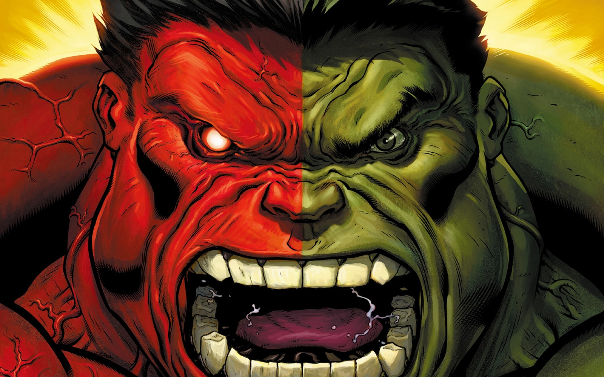 Hulk Desktop HD Background 2560x1600