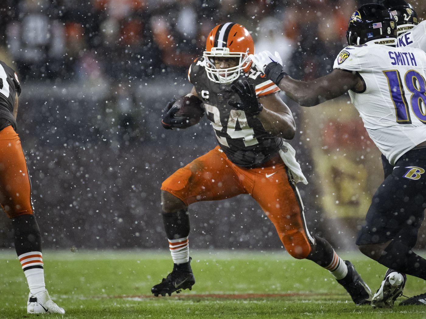 Nick Chubb Wallpaper Image 1400x1050