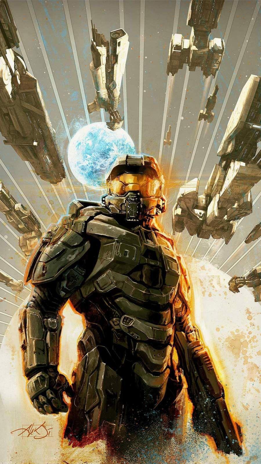 Master Chief iPhone Background Image 900x1600