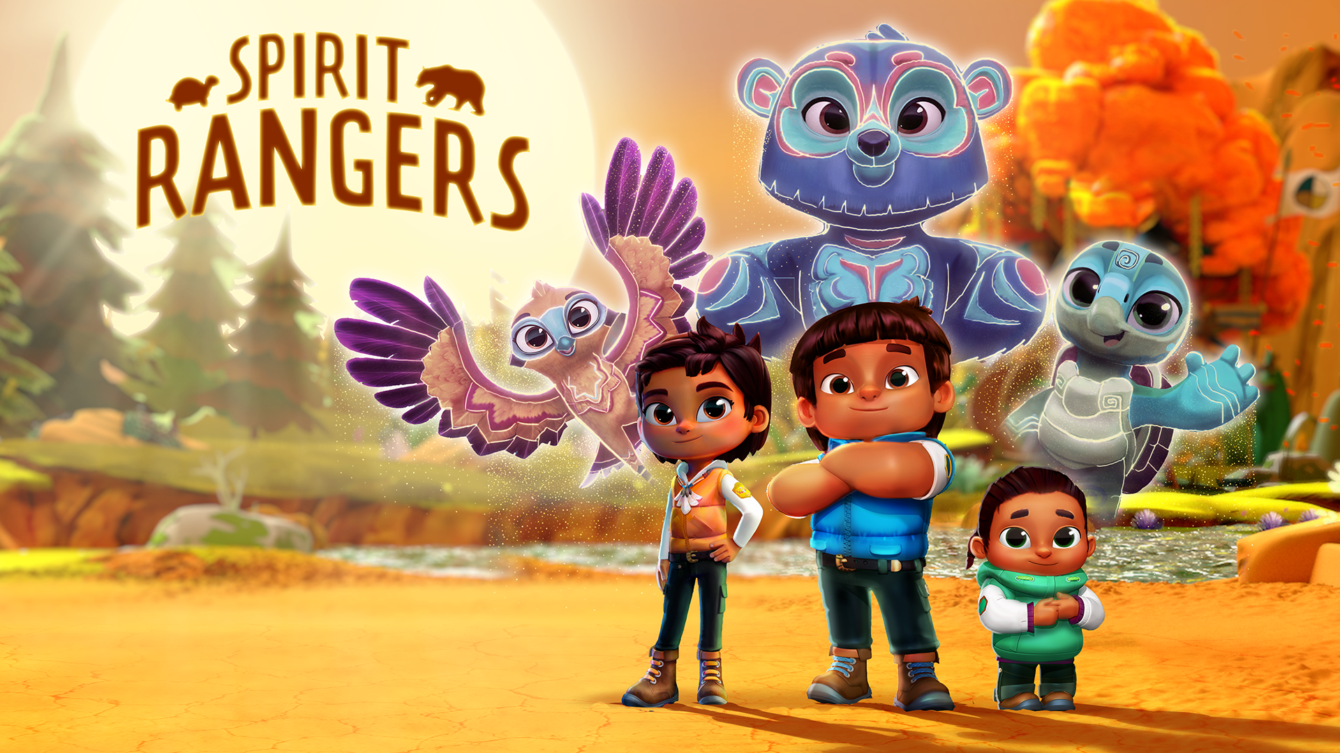 Spirit Rangers Full HD 1080p Wallpaper 1920x1080