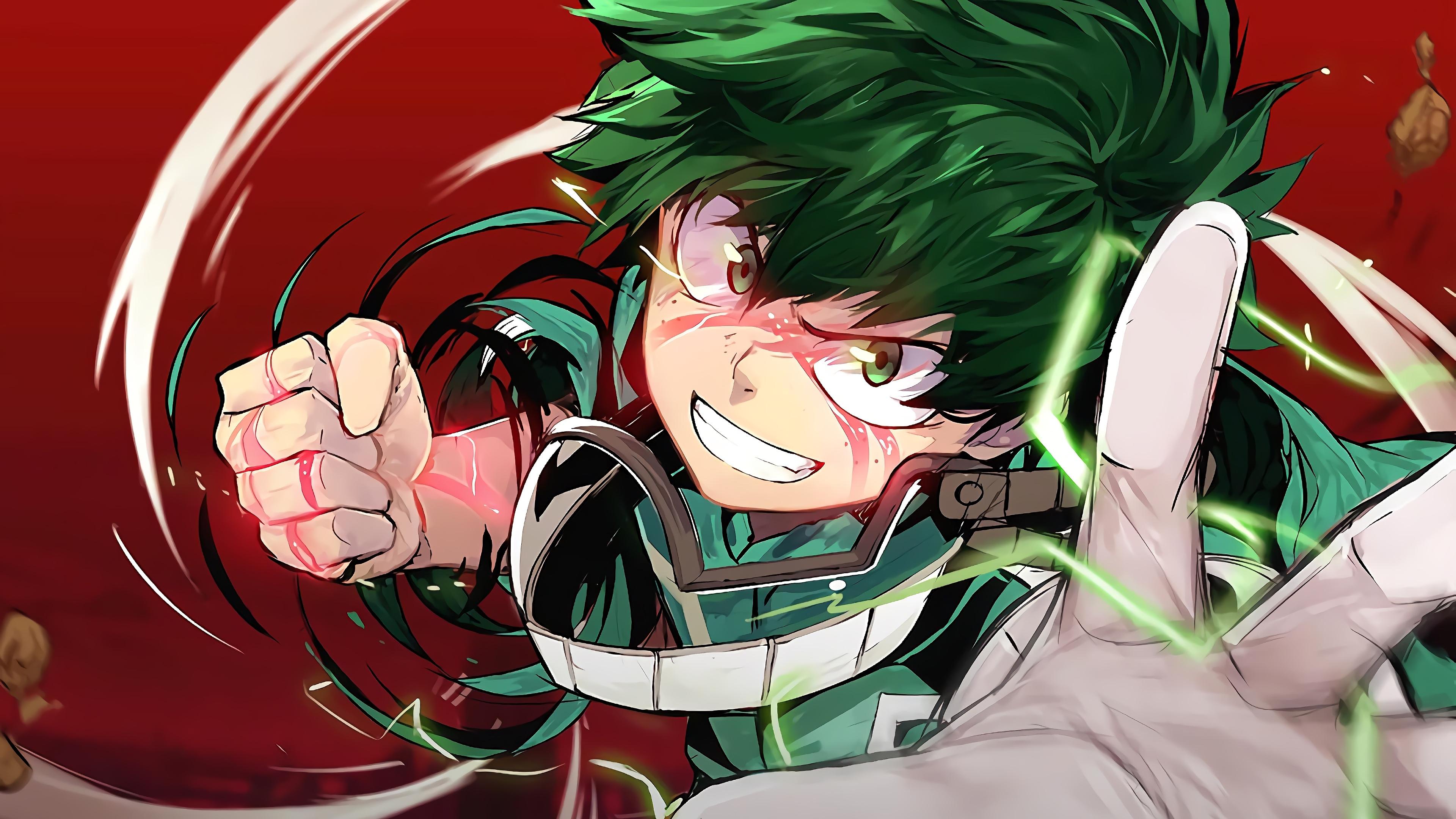 Izuku Midoriya 4k UHD Wallpaper 3840x2160