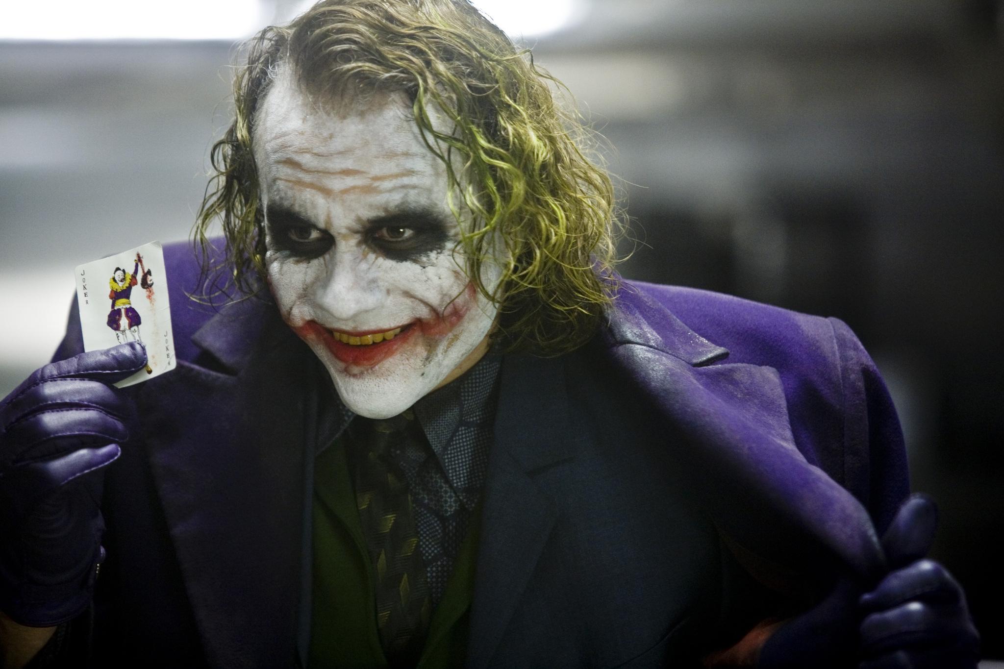 Joker Heath Ledger Desktop Wallpaper 2048x1366