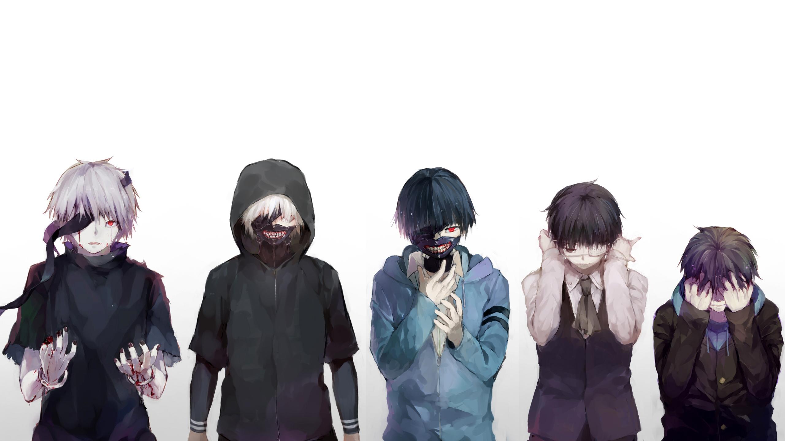 Ken Kaneki 2k QHD Wallpaper 2560x1440